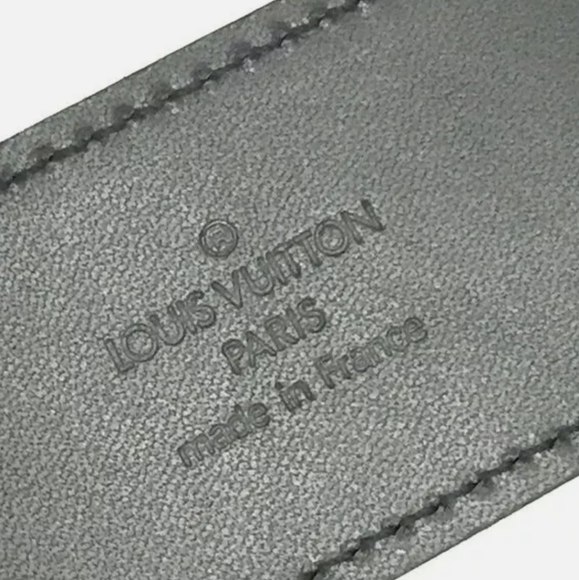 LOUIS VUITTON PORT CLES BLACK LEATHER KEY RING HOLDER CHARM/F0539 (NWT). - Picture 9 of 16